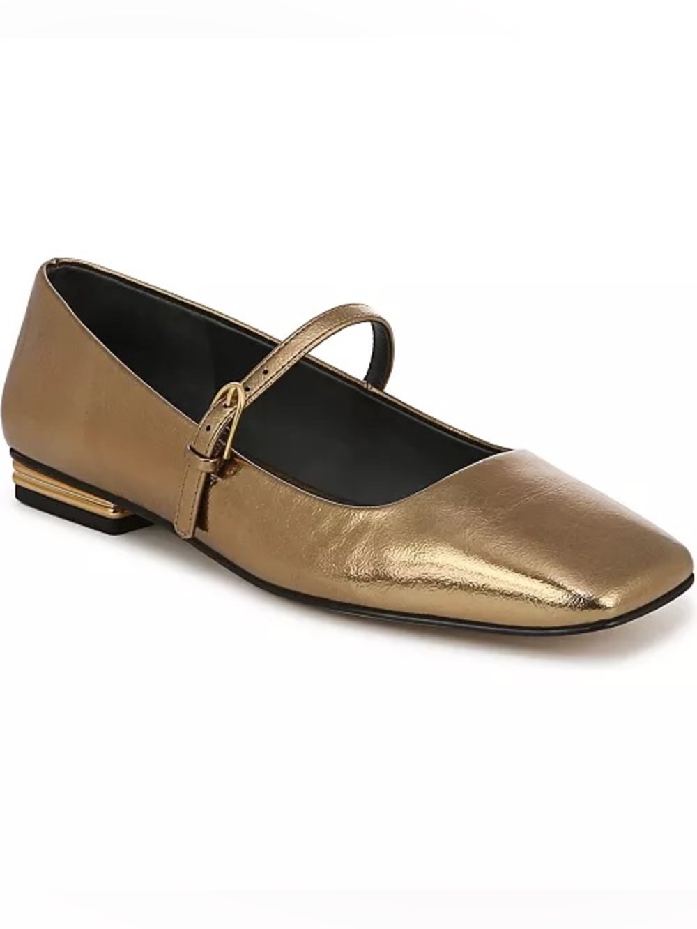 Franco Sarto Bronze Tinsley Mary Jane flats NWT